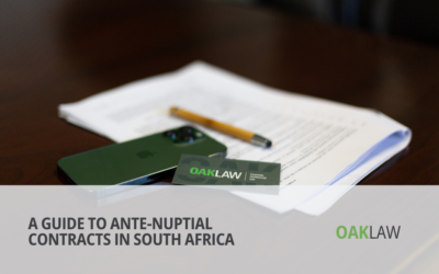 A Guide to Ante-Nuptial Contracts in South Africa