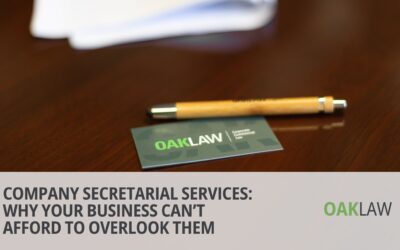 Company Secretarial Services: Why Your Business Can’t Afford to Overlook Them