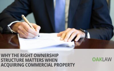 Why the Right Ownership Structure Matters When Acquiring Commercial Property