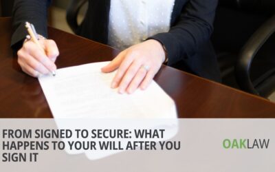 From Signed to Secure: What Happens to Your Will After You Sign It